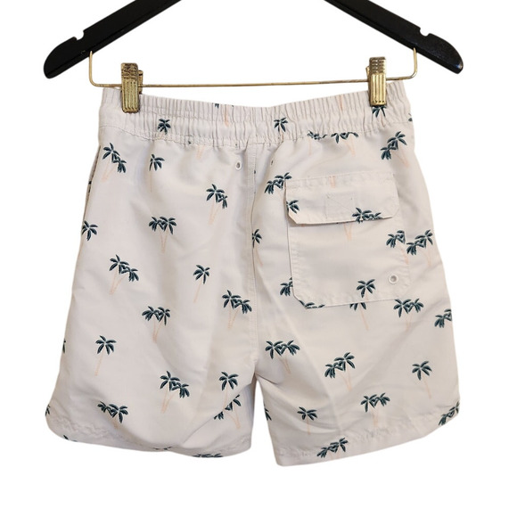 NWT Brook Brothers Boys Board Shorts Swim Trunks Palm Tree Vacation 14 - Picture 6 of 9